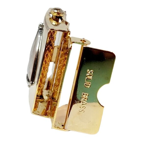 Small Belt Buckle Solid Brass SAILBOAT NAUTICAL BEACH design - Picture 2 of 8